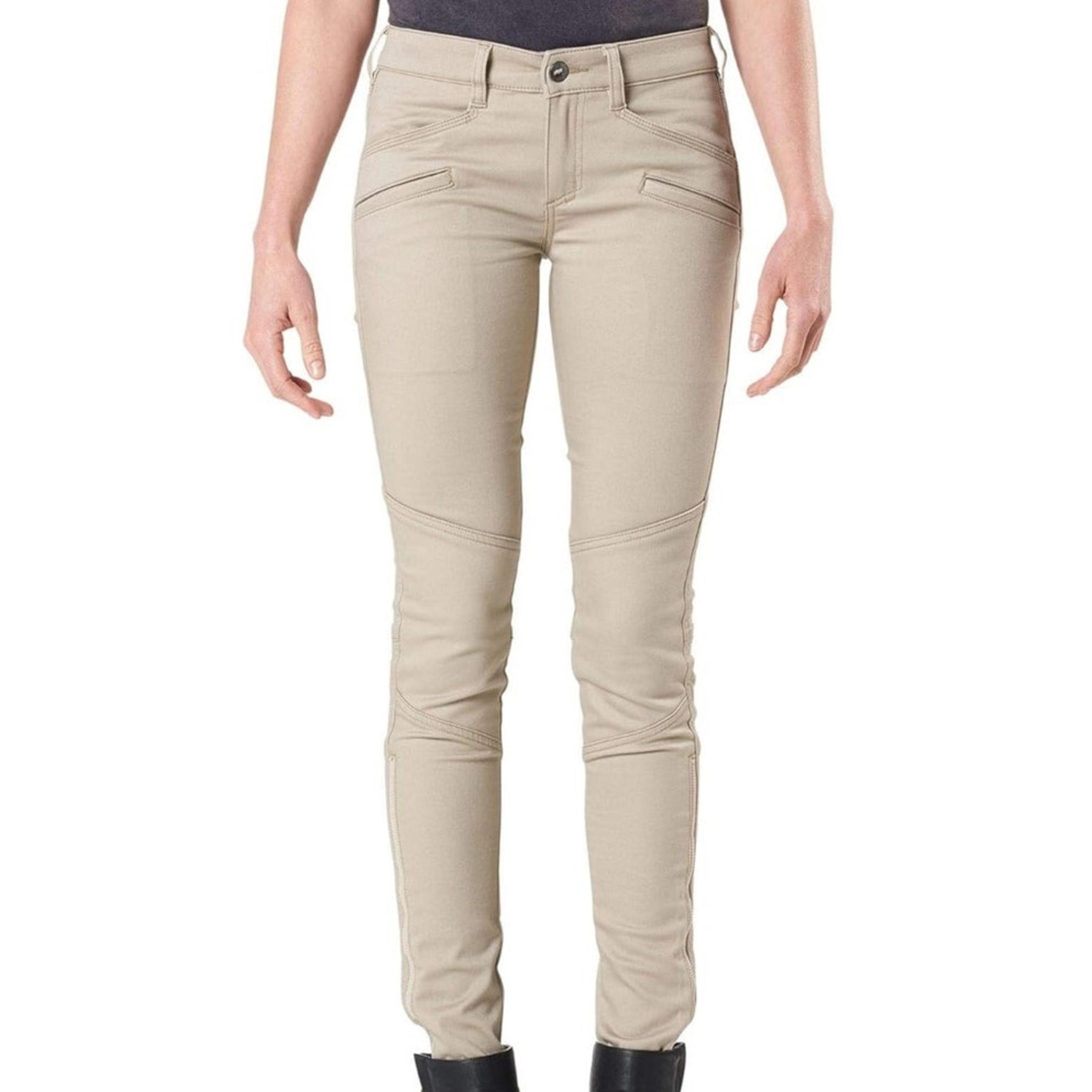 5.11 Tactical Women's Microsand Finish Wyldcat Pants, Zippered Leg Utility SZ 4