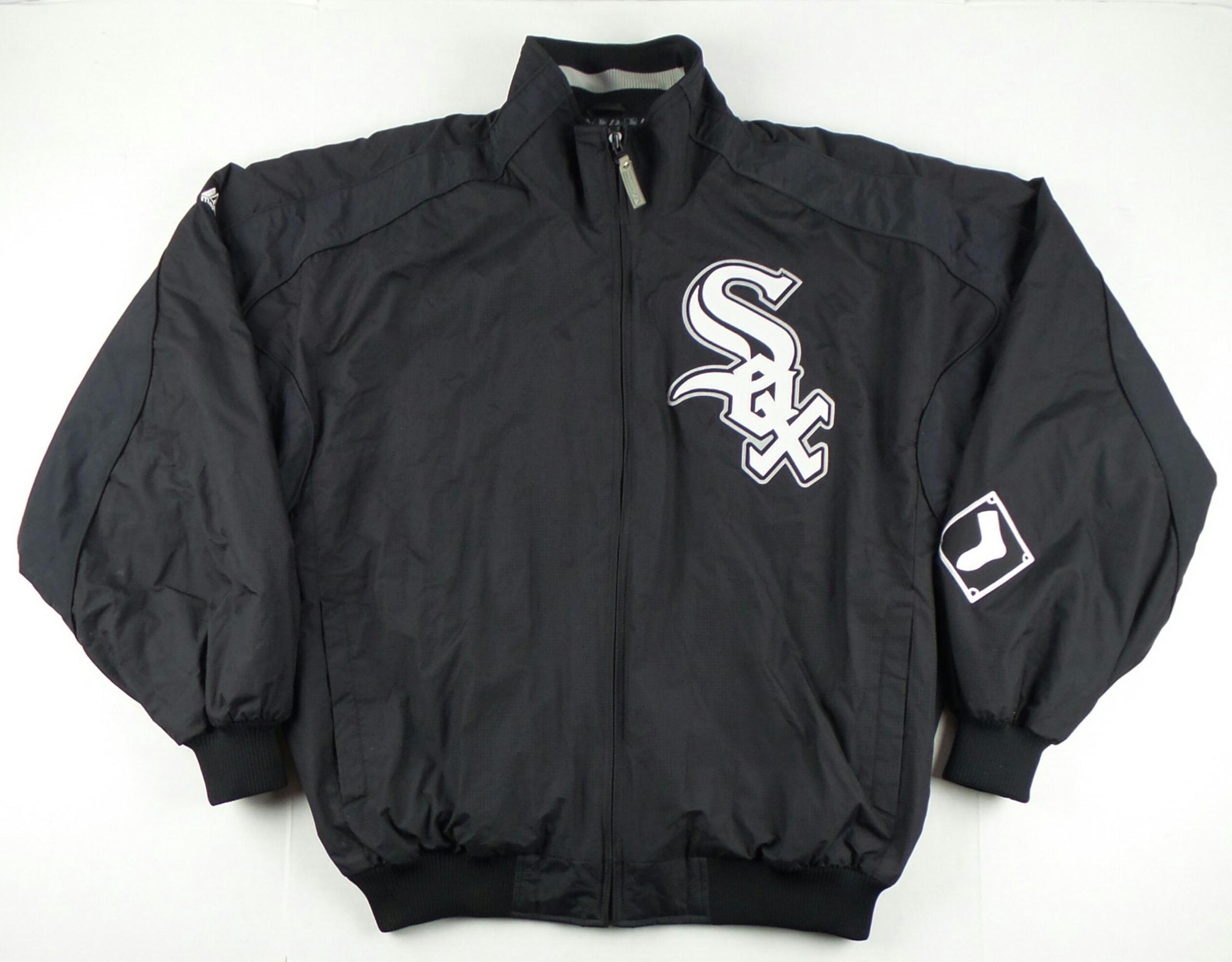 Vintage Majestic Dugout MLB Chicago White Sox Full Zip Jacket Size Men's XL