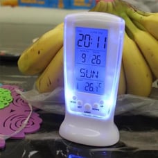 LED Clear Design Digital Alarm Clock wit