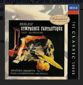 Berlioz: Symphony Fantastique/Liszt: Les Preludes (CD, London) brand new sealed