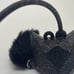 Preowned Rare Bath & Body Works Glittery Black Cat Pocketbac Holder Silicone