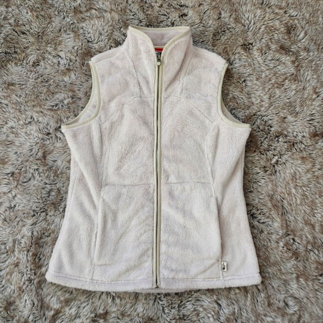 The North Face Faux Fur Women's Vest Cream