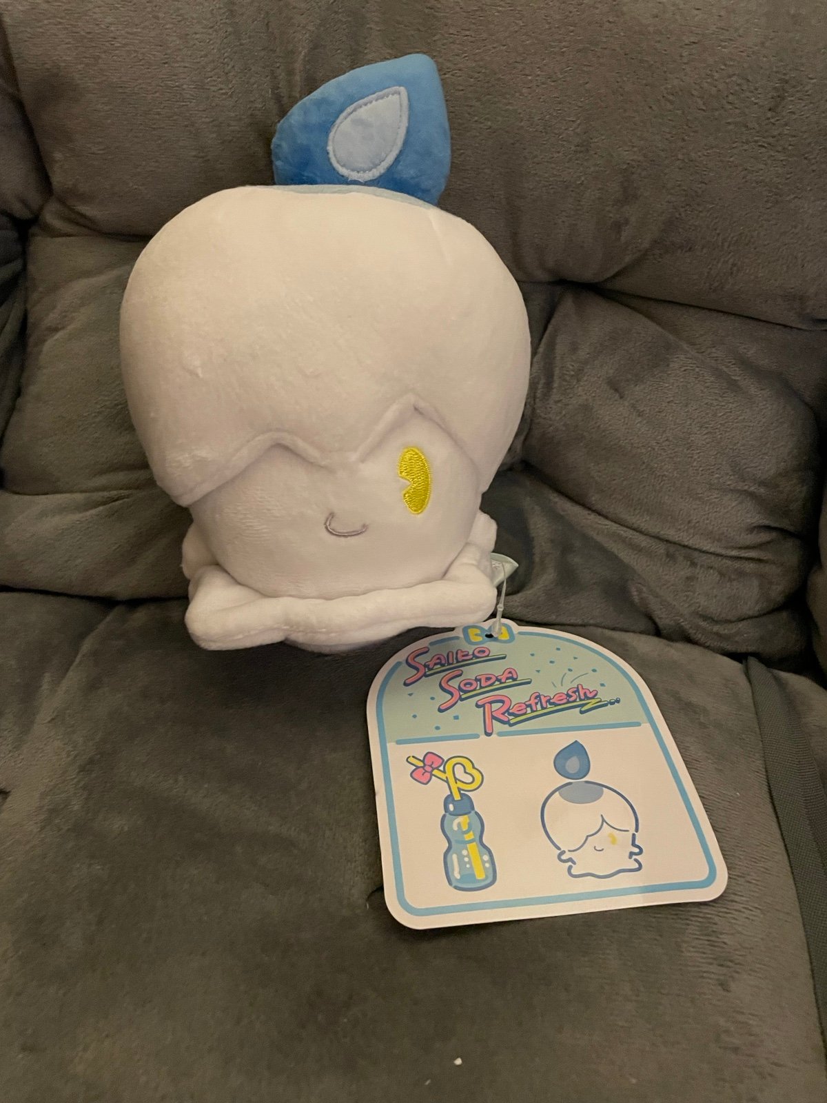 Litwick Saiko soda refresh Japan exclusive plush collectors rare
