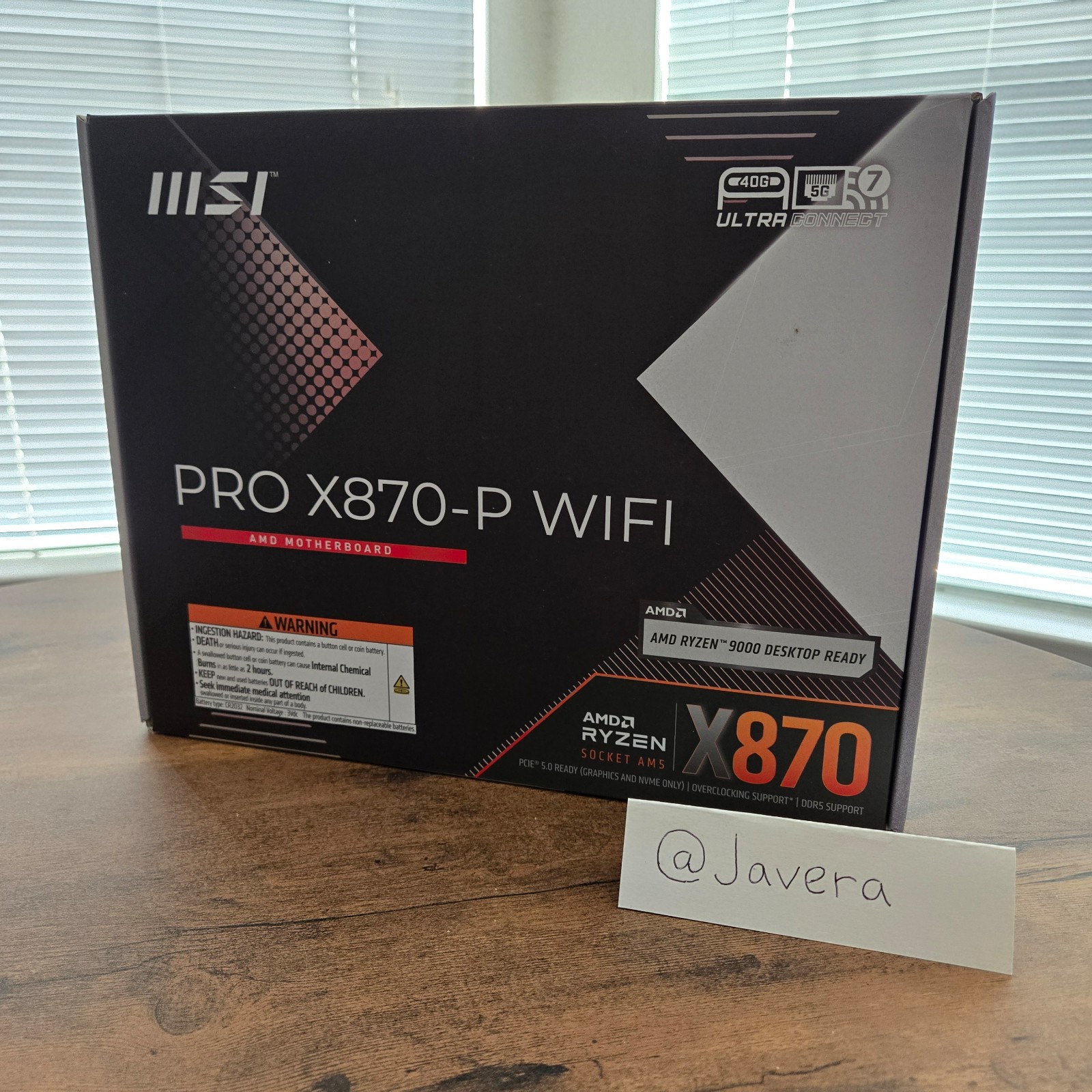 MSI Pro X870-P WiFi AM5 Socket Motherboard