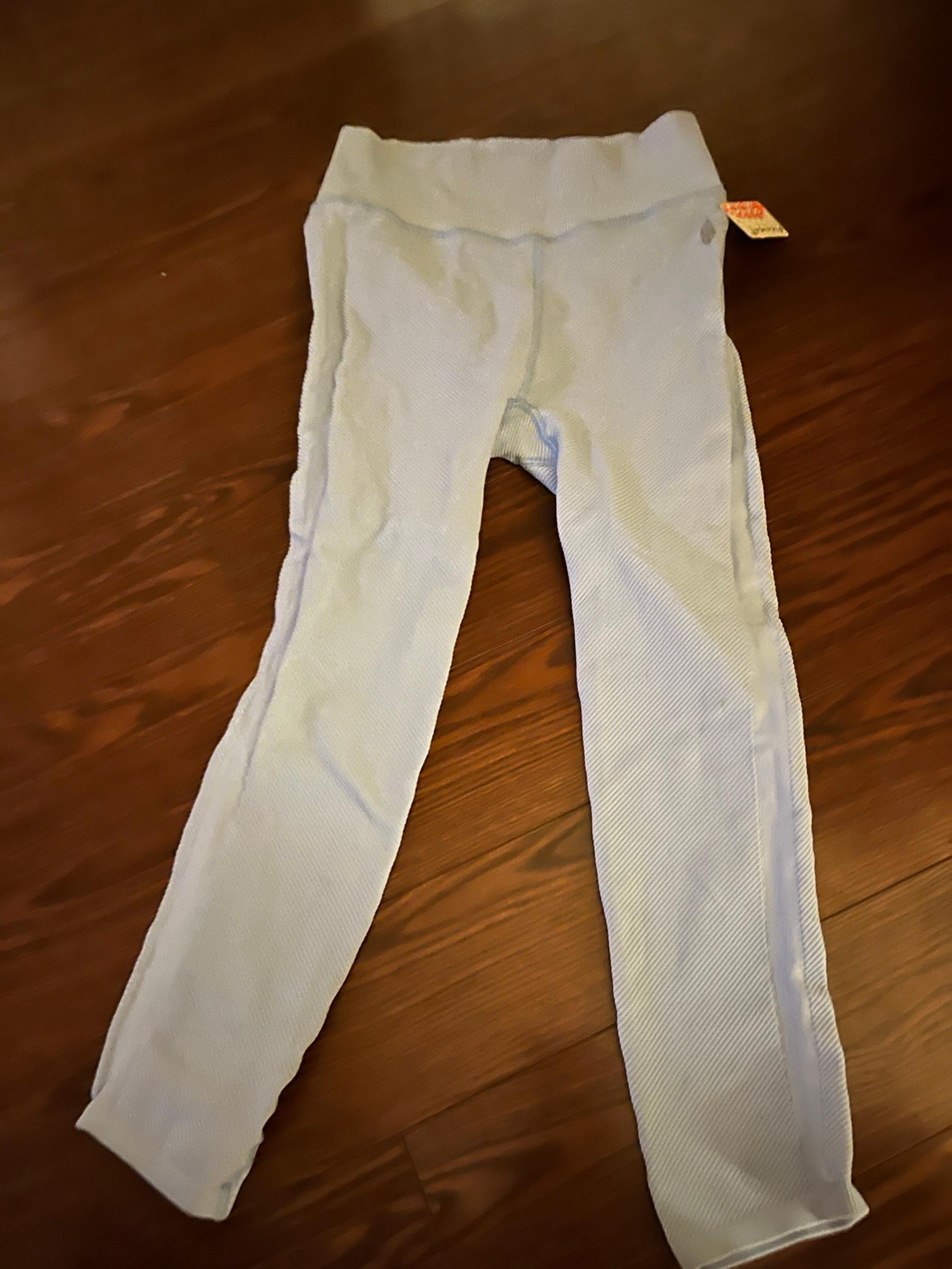 Womens Free people movement light blue ribbed athletics leggings