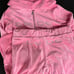 Bebe velour tracksuit