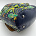 Patricia Nash Navy Blue Birds of Paradise Convertible Drawstring Bucket Bag