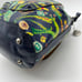 Patricia Nash Navy Blue Birds of Paradise Convertible Drawstring Bucket Bag
