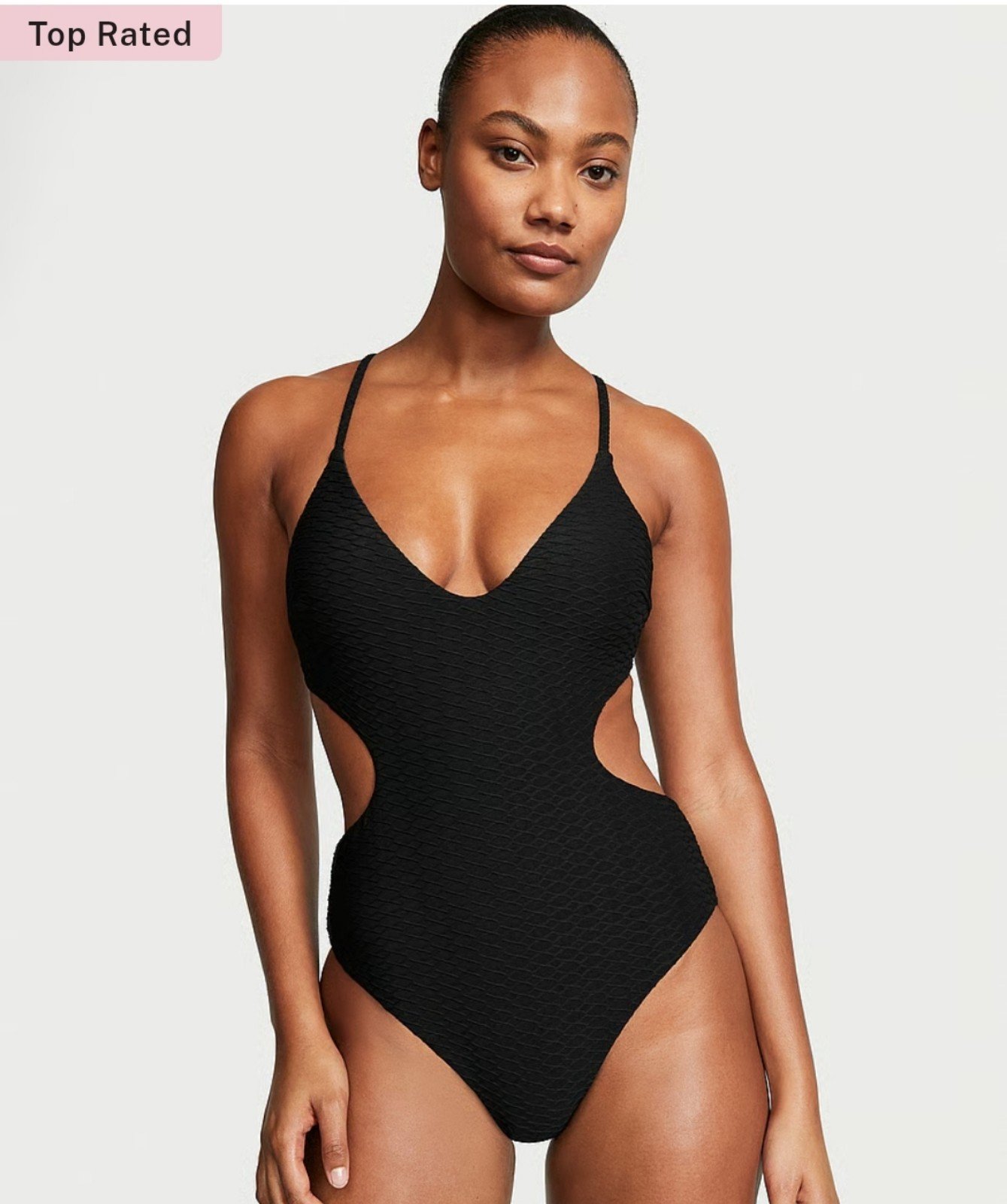 Size XL New Victoria's Secret Swim The Cut-Out Cheeky One-Piece Swimsuit