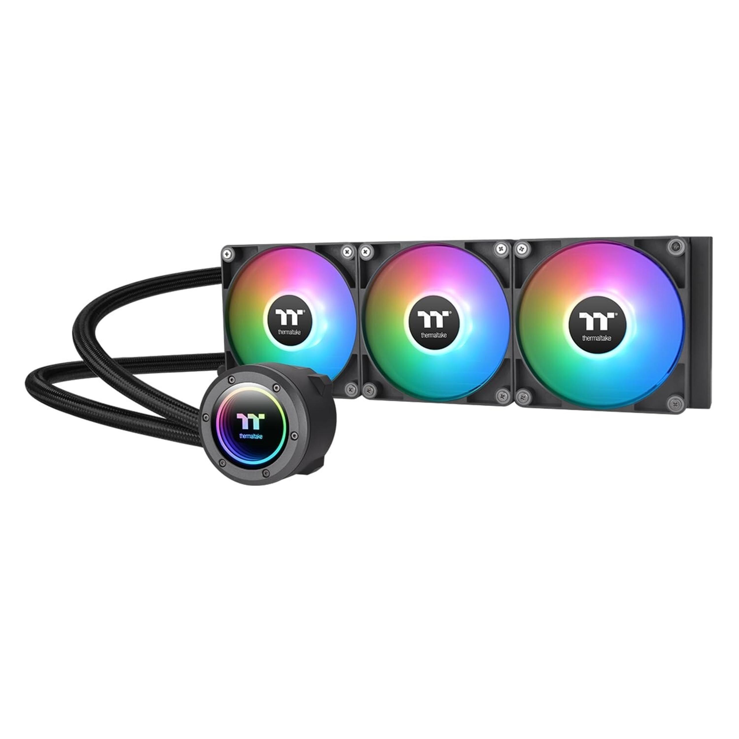 Thermaltake TH360 AIO CPU Liquid Cooler – ARGB Sync, 360mm, 3x PWM Fans