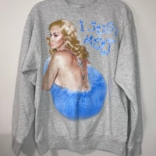 SPORTY & RICH I Just Melt Crewneck Sweatshirt Unisex Adult Sz Small. NWOT