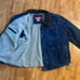 Wrangler Denim Workwear Jacket Sherpa Lined