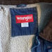 Wrangler Denim Workwear Jacket Sherpa Lined
