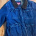 Wrangler Denim Workwear Jacket Sherpa Lined