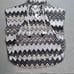 Trina Turk Drift Crochet Hooded Poncho Cover-Up Womens Size XS/S Gold/Gray/White