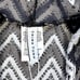 Trina Turk Drift Crochet Hooded Poncho Cover-Up Womens Size XS/S Gold/Gray/White