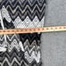 Trina Turk Drift Crochet Hooded Poncho Cover-Up Womens Size XS/S Gold/Gray/White