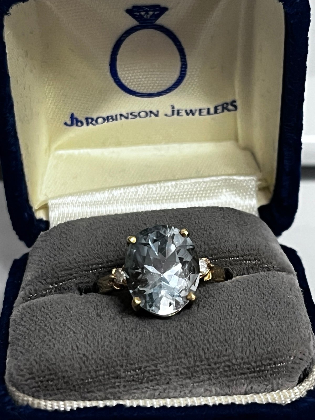 Aquamarine Womans Ring