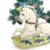 Vintage Staffordshire England Unicorn Horse Figurine Hand Painted