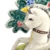 Vintage Staffordshire England Unicorn Horse Figurine Hand Painted
