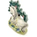 Vintage Staffordshire England Unicorn Horse Figurine Hand Painted