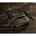 Drawing sketchbook and pencils and leather cover, valentines day gifts sketch bo