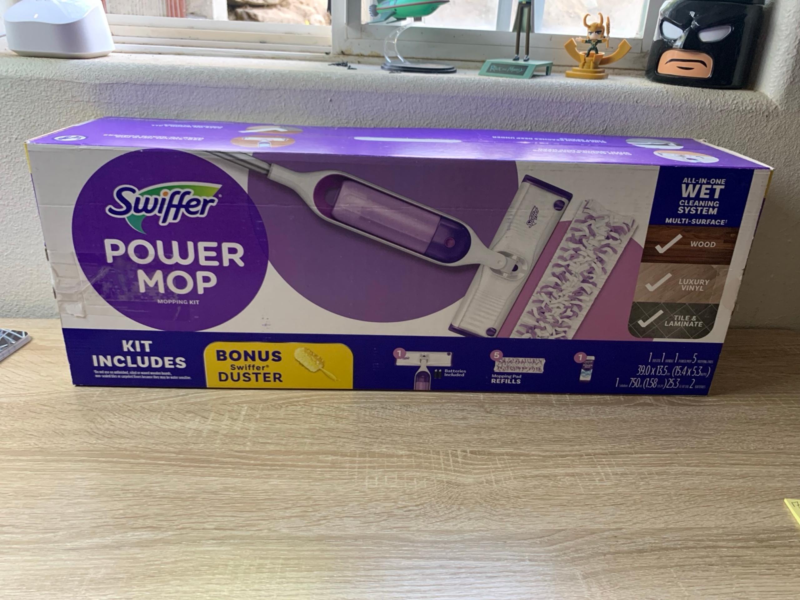 Swiffer Power Mop Multi-Surface Kit for Floor Cleaning