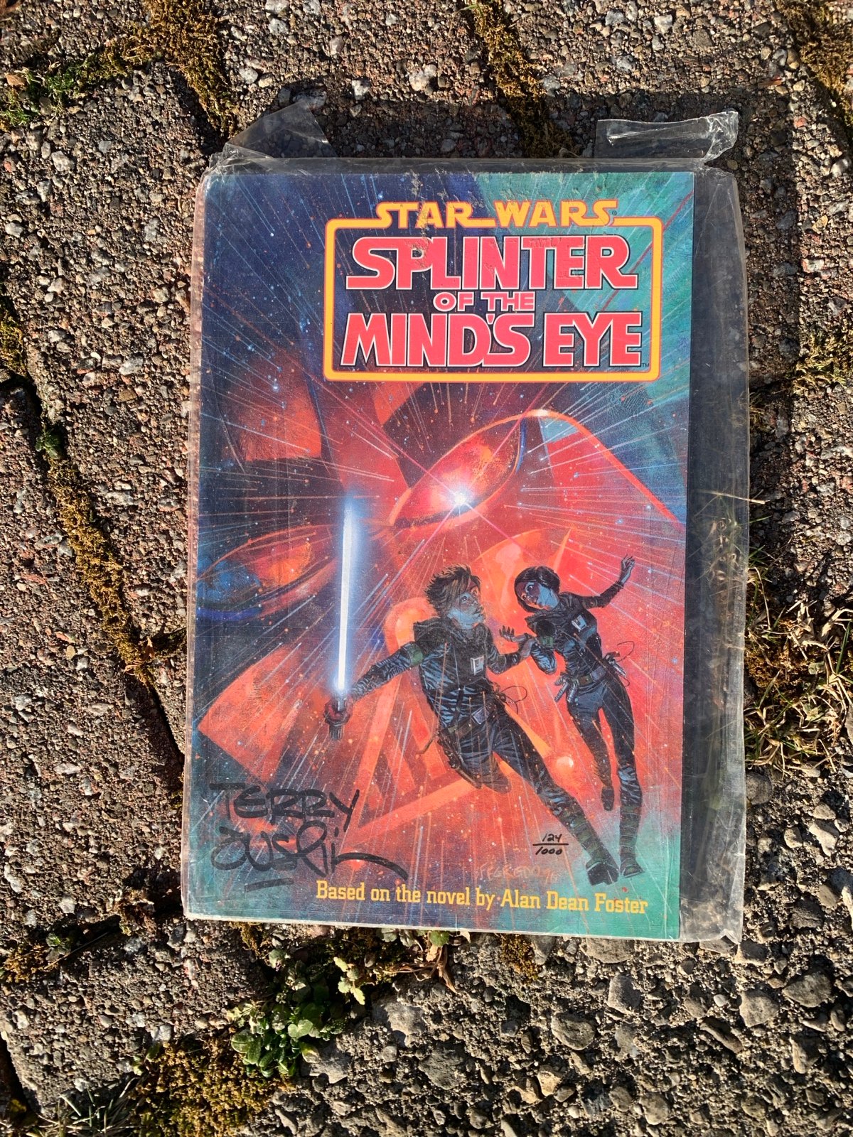 Splinter of the Minds Eye Trade PaperBack Signed #124/1000