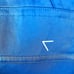 ALC Blakely Satin Maxi Dress Blue Side Cutouts Smocked Sleeveless Sz 6