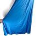 ALC Blakely Satin Maxi Dress Blue Side Cutouts Smocked Sleeveless Sz 6