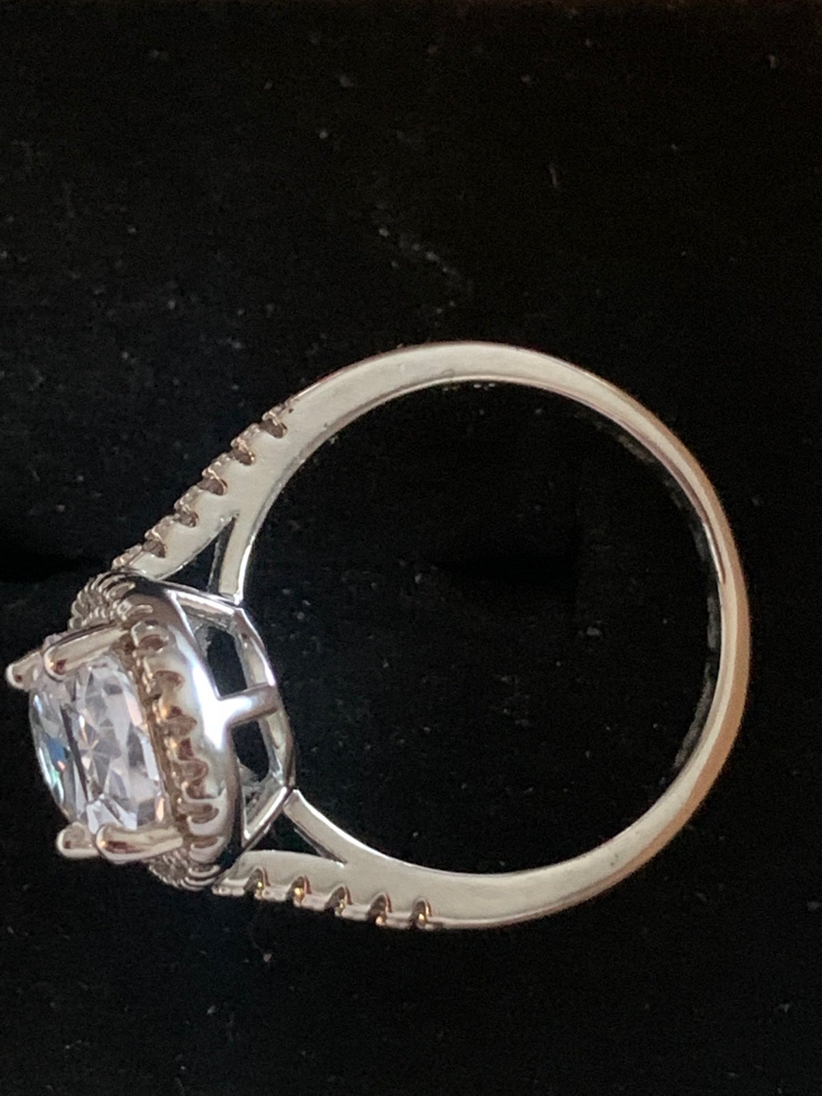 14k white gold