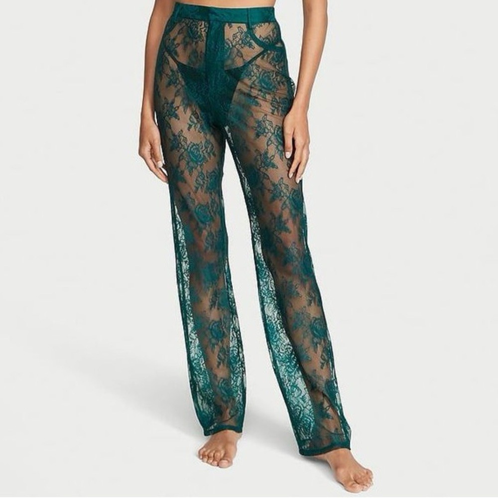Victoria's Secret deepest green VS archives pants size XS extra small
