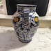 Vintage Italian Pottery Vase With Flaws 9.50”