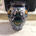 Vintage Italian Pottery Vase With Flaws 9.50”