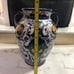 Vintage Italian Pottery Vase With Flaws 9.50”