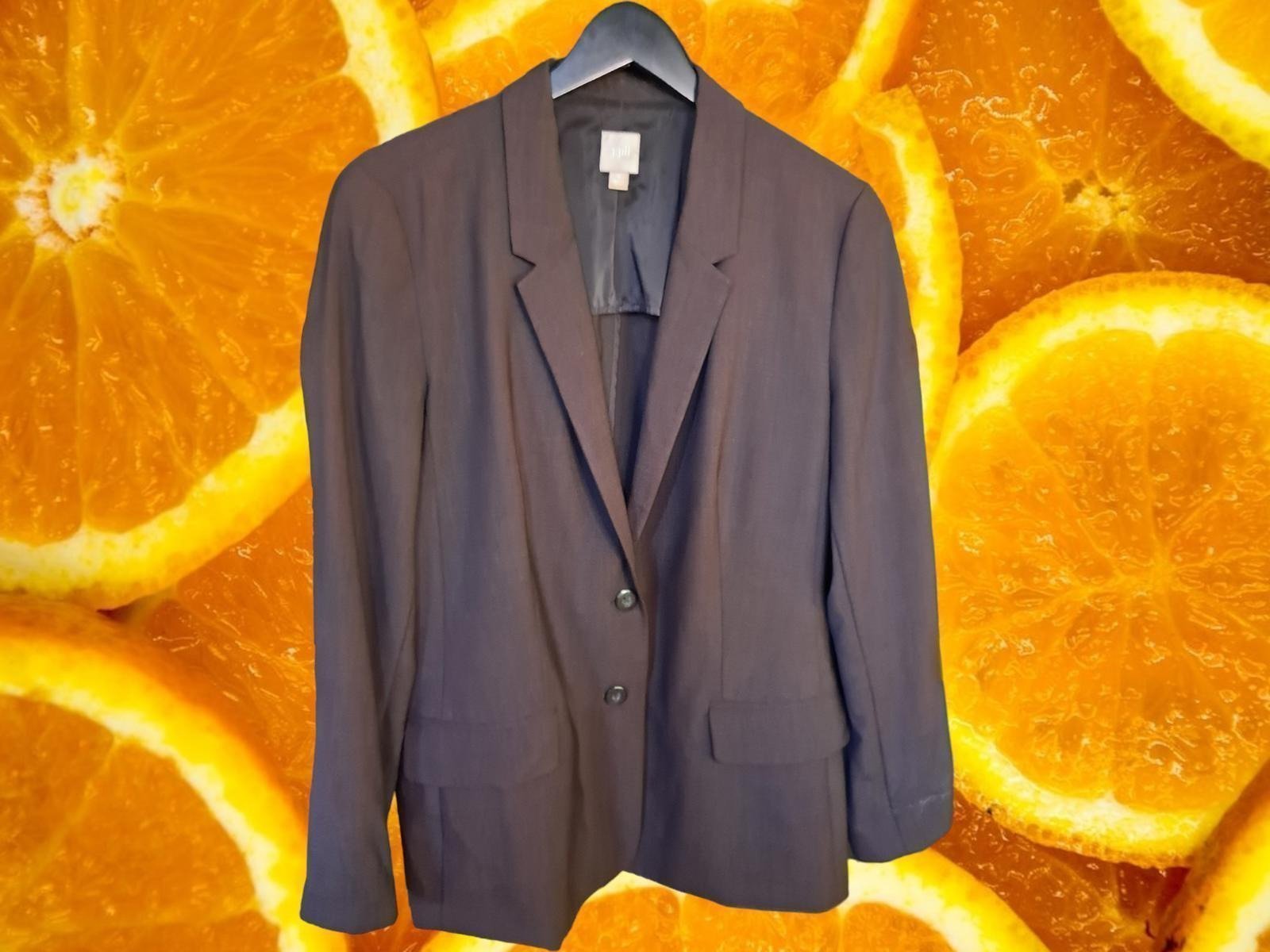 J. Jill Brown 2 Button Blazer Size 16