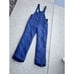 Flawed **Subello Blue Nylon Polyester Insulation Ski Snow Bib Unisex