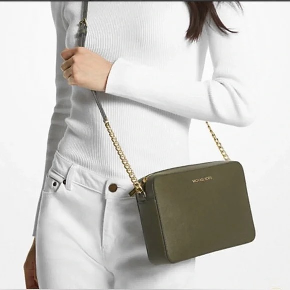 Bag Michael Kors Crossbody Olive / Primrose NWT