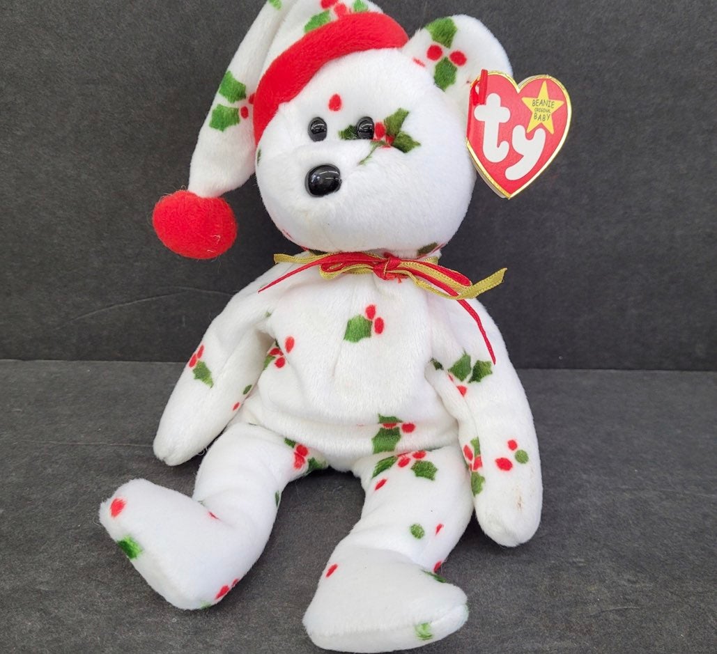 1998 Holiday Teddy TY Beanie Baby