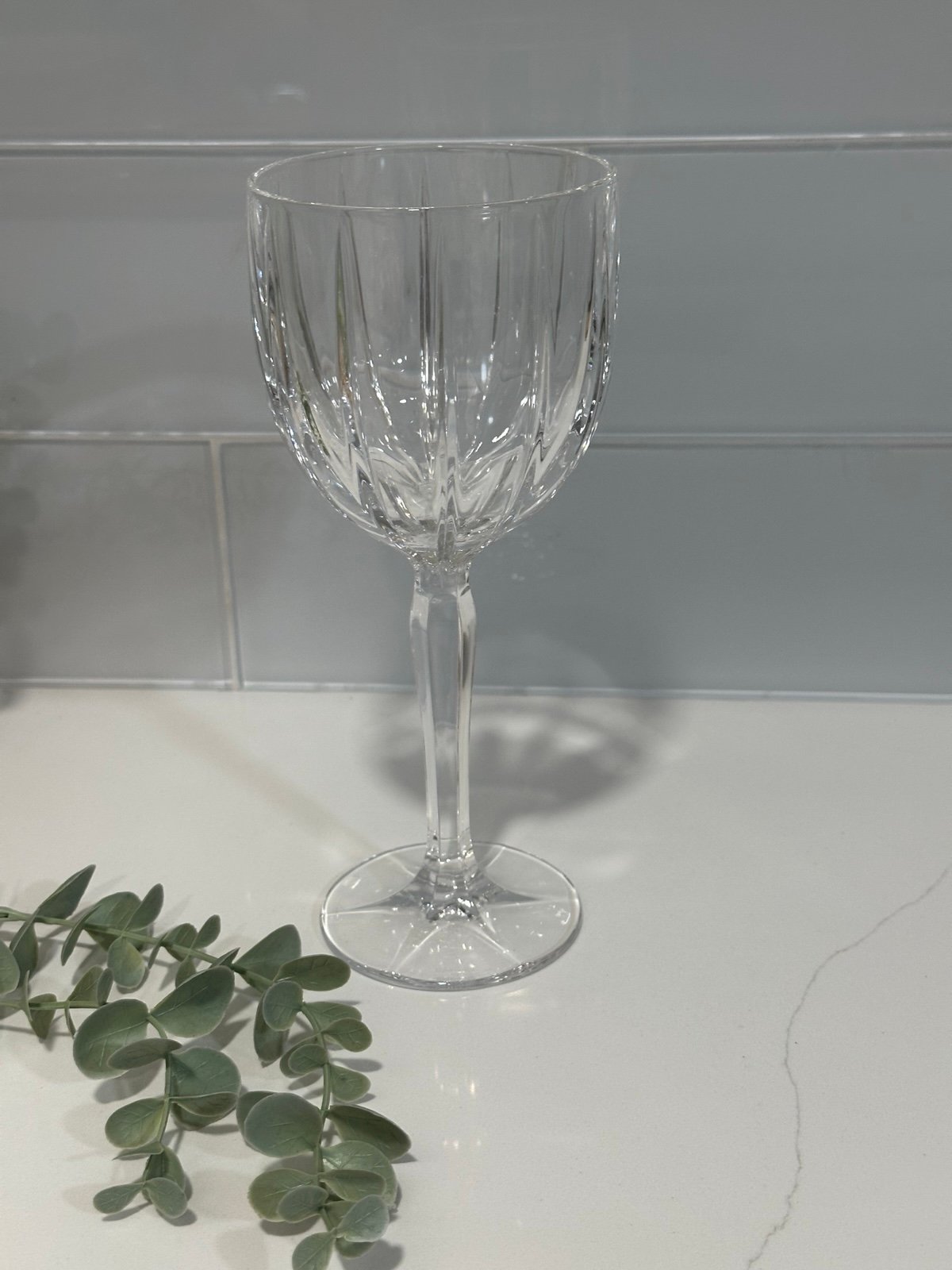 Vintage Waterford One Goblet Marquis OMEGA by Waterford Heavy, Large Capacity