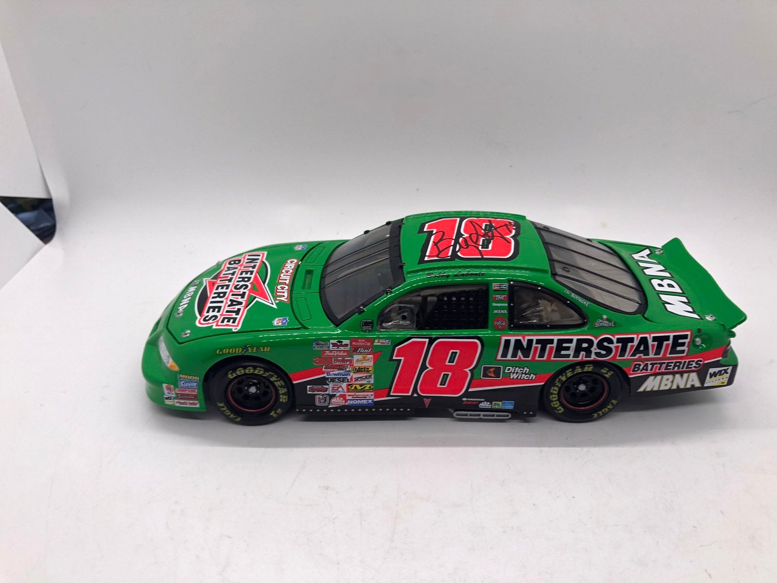 Bobby Labonte Signed 2001 #18 Interstate