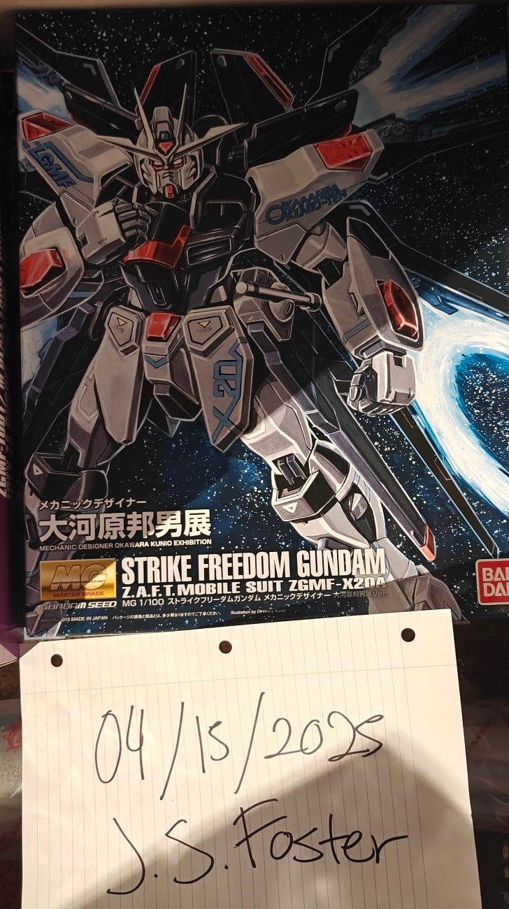 MASTERGRADE 1/100 STRIKE FREEDOM KUNIO OKAWARA VERSION GUNDAM SEED