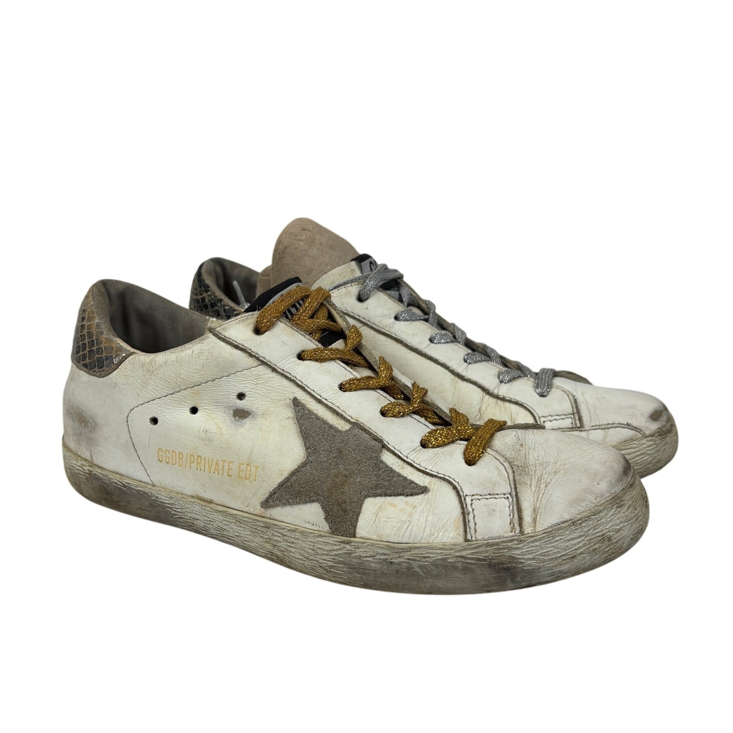 Golden Goose Superstar GGDB Private EDT Skate Sneakers Shoes Women's 37