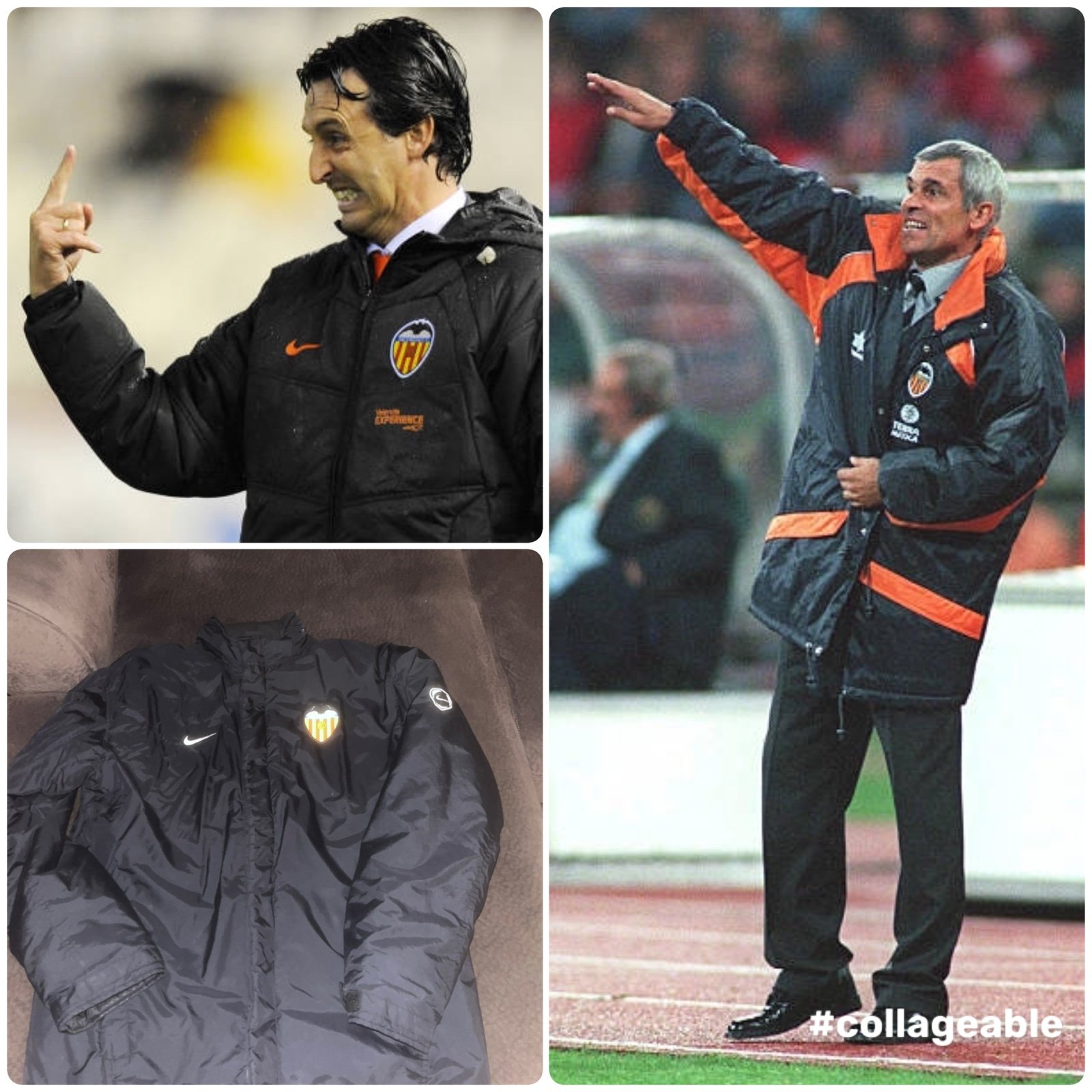 Nike VALENCIA 06/07 FOOTBALL SOCCER TRAINING COAT JACKET Medium