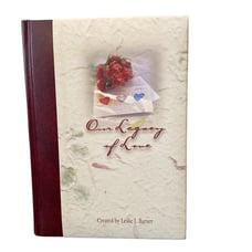 NWOT Our Legacy of Love Photo Album Journal. Journal from date thru marriage.