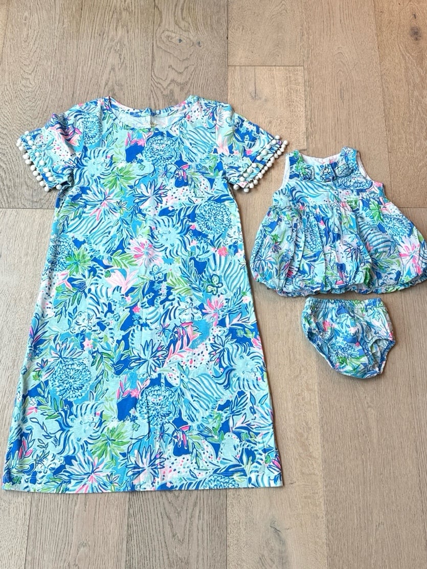 Lilly Pulitzer Lissie Dress – Coastal Blue Lion Around, Size Small, NWOT