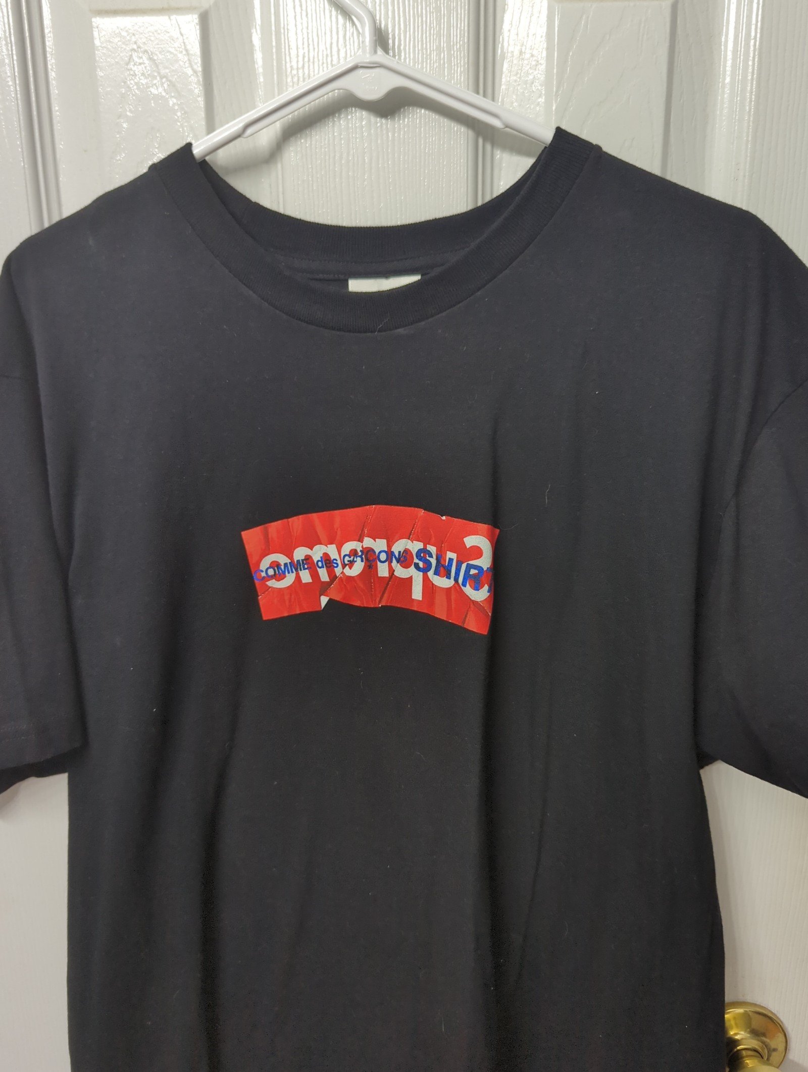 Supreme × COMME des GARCONS SHIRT Supreme Comme des Garcons SHIRT Graphic S/S Shirt White