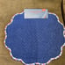 Nautica Set Of 4 Americana Placemats Red White Blue Reversible Quilted New