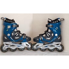 Roller Derby ProLine 900 Elite Series Inline Skates Blue & Black Sz 6