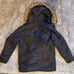 Alpha Industries Black Size XL Parka - **NEEDS NEW ZIPPER**